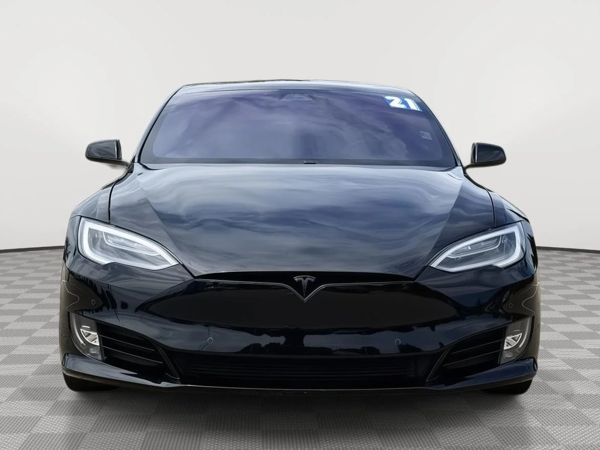 Certified Used 2021 Solid Black Tesla Performance image 2