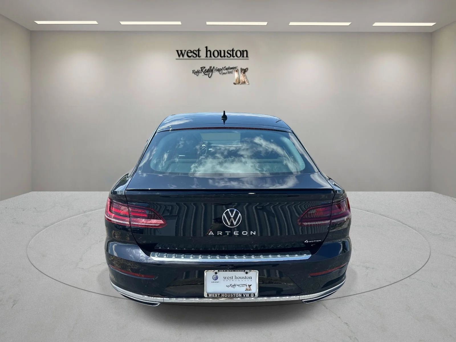 Certified Used 2023 Deep Black Pearl Volkswagen SEL R-Line 4MOTION image 6