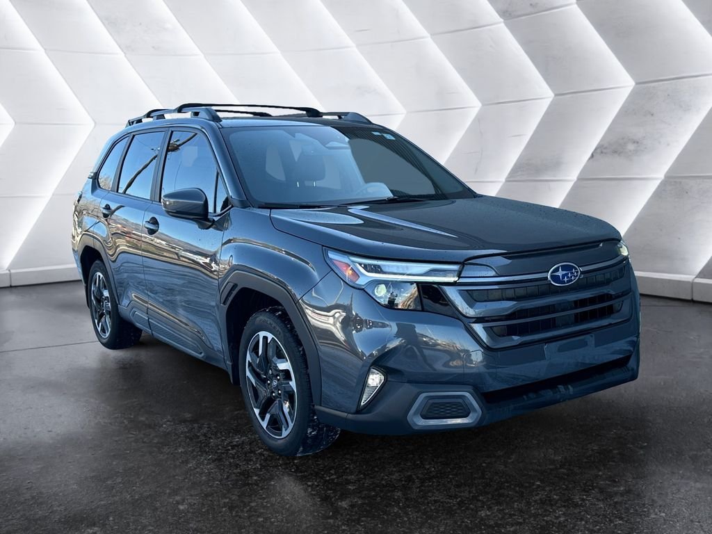 Gray 2025 Subaru Forester Limited Crossover AWD SUV / Crossover All-Wheel Drive