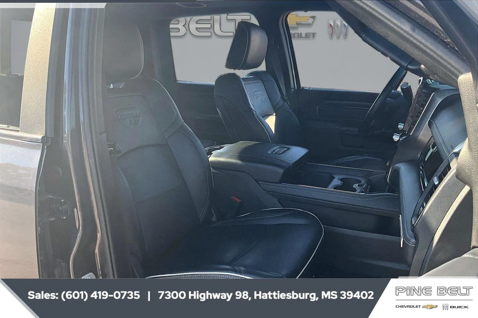 Used 2025 Granite Crystal Metallic Clearcoat Ram Rebel image 7