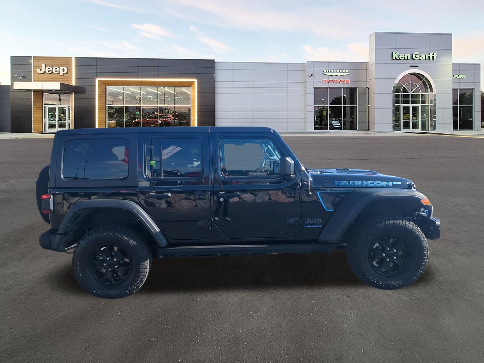 Used 2023 Black Clearcoat Jeep Rubicon 20th Anniversary image 3