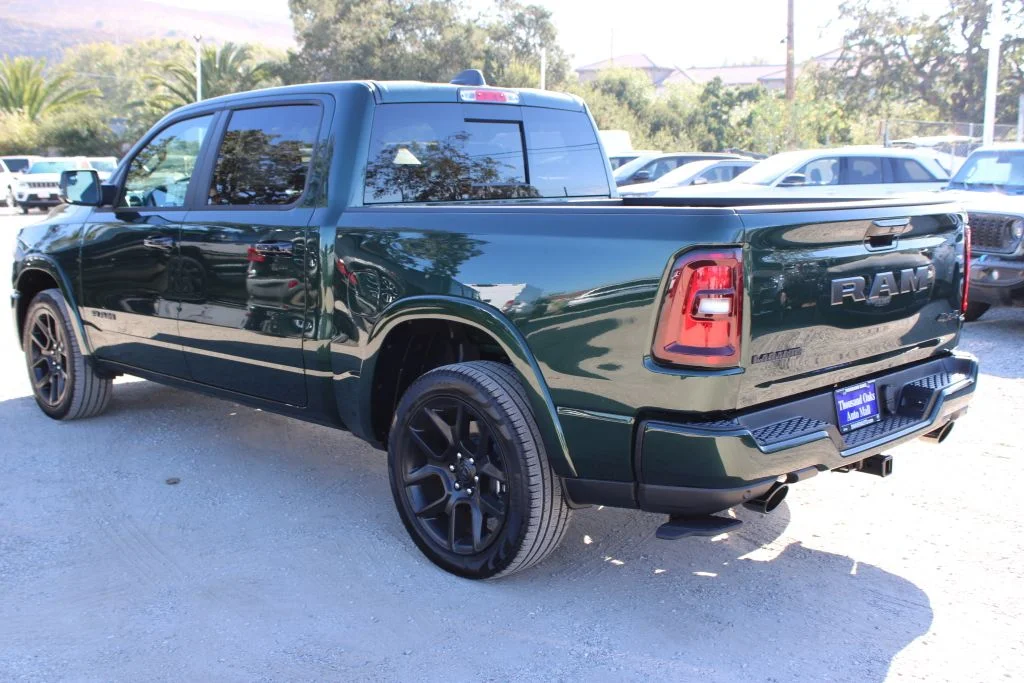 New 2026 Serrano-Green Metallic Exterior Paint Ram Laramie image 6