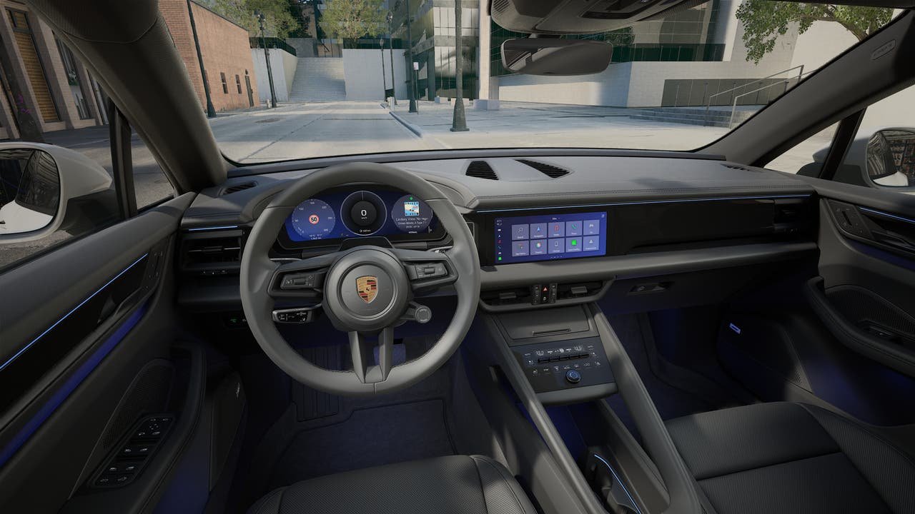 New 2027 White Porsche 4 Electric image 11