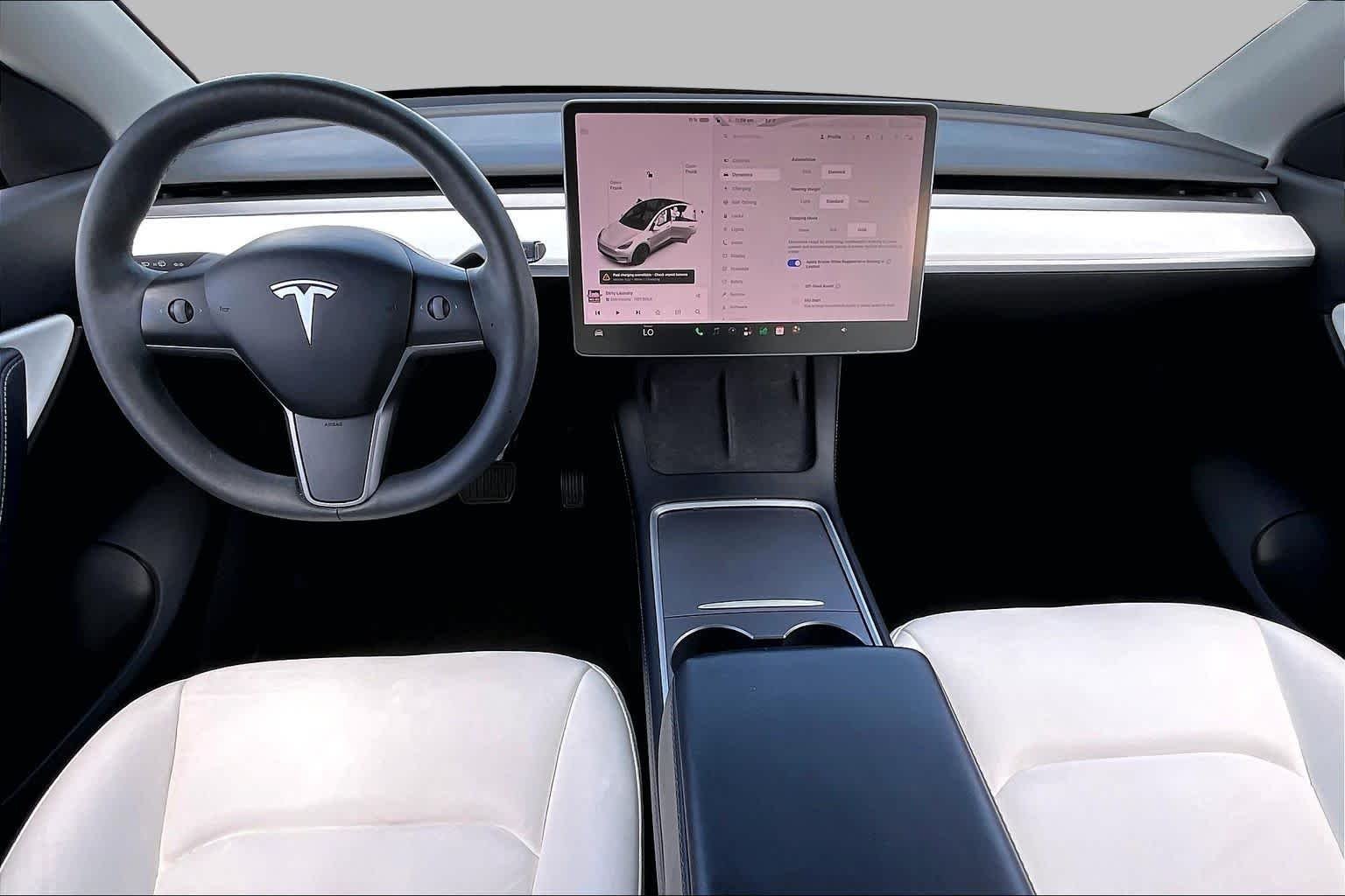Used 2021 Pearl White Multi-Coat Tesla Long Range image 13