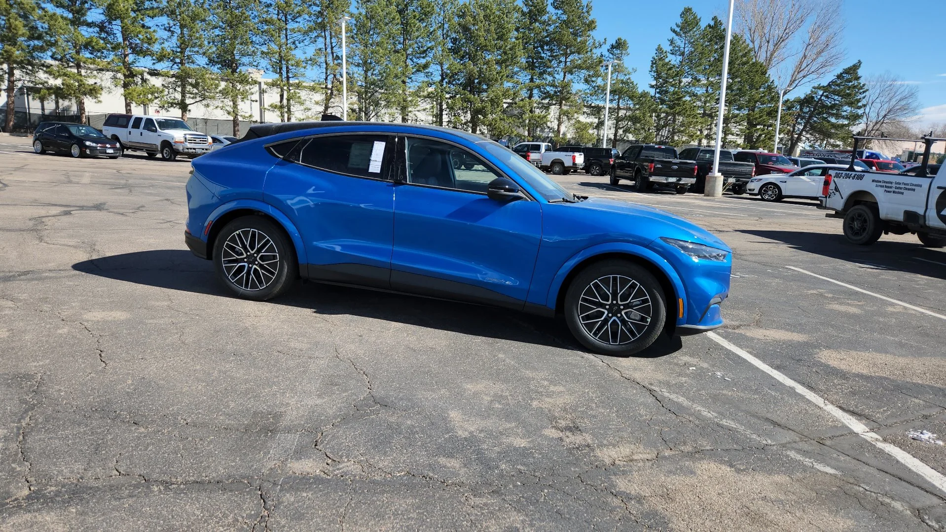 New 2026 Velocity Blue Metallic Ford Premium image 17
