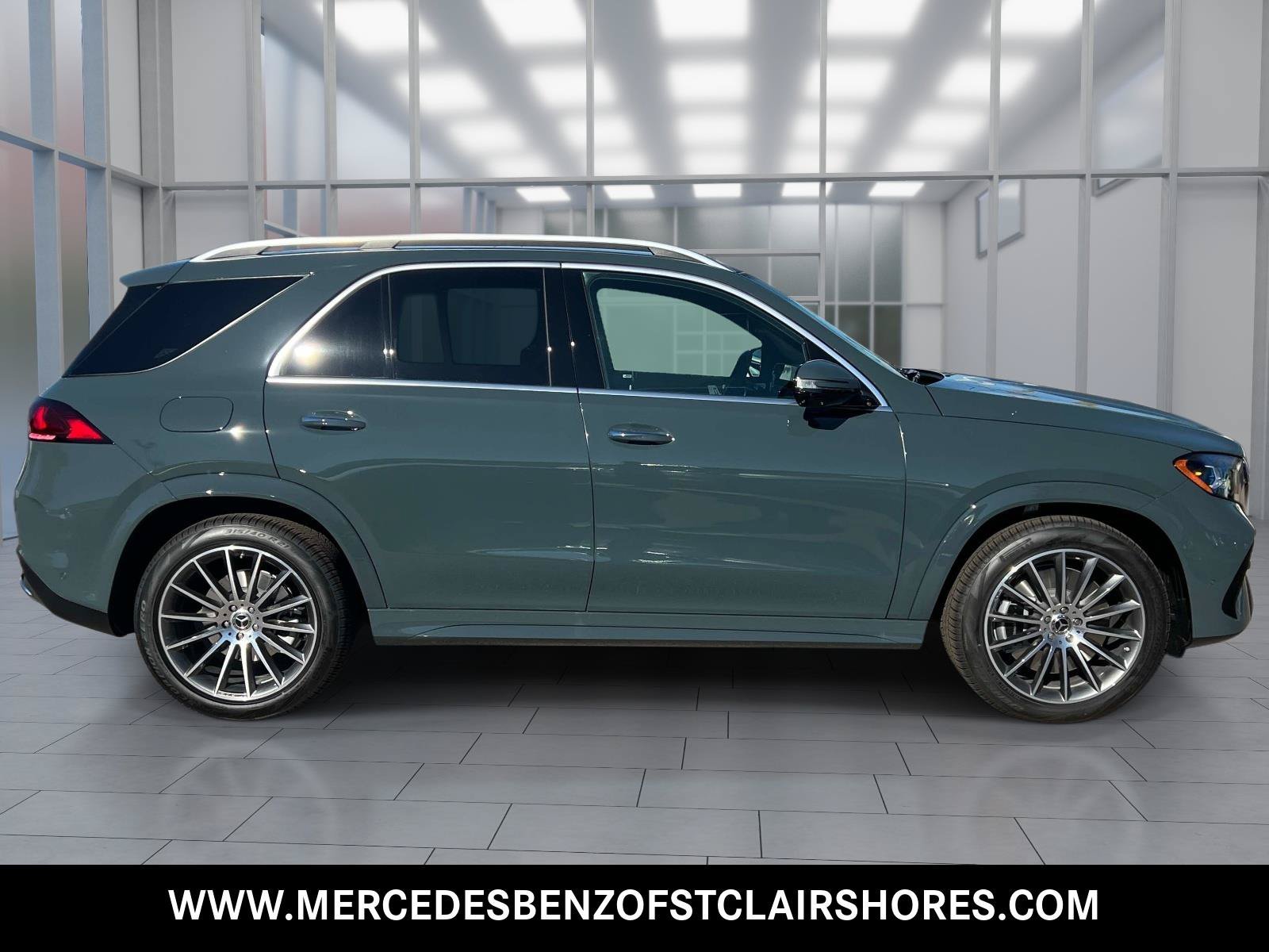 New 2027 Dark Petrol Mercedes-Benz GLE 450 image 7