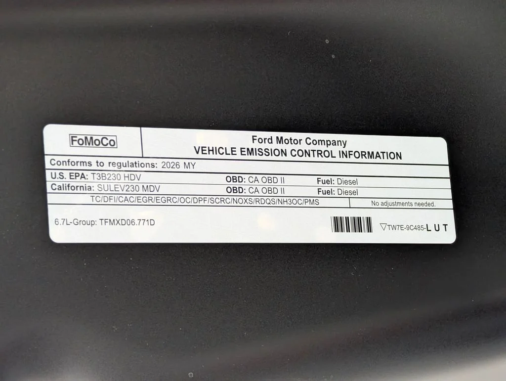 New 2026 Agate Black Metallic Ford F-250® Lariat® image 36