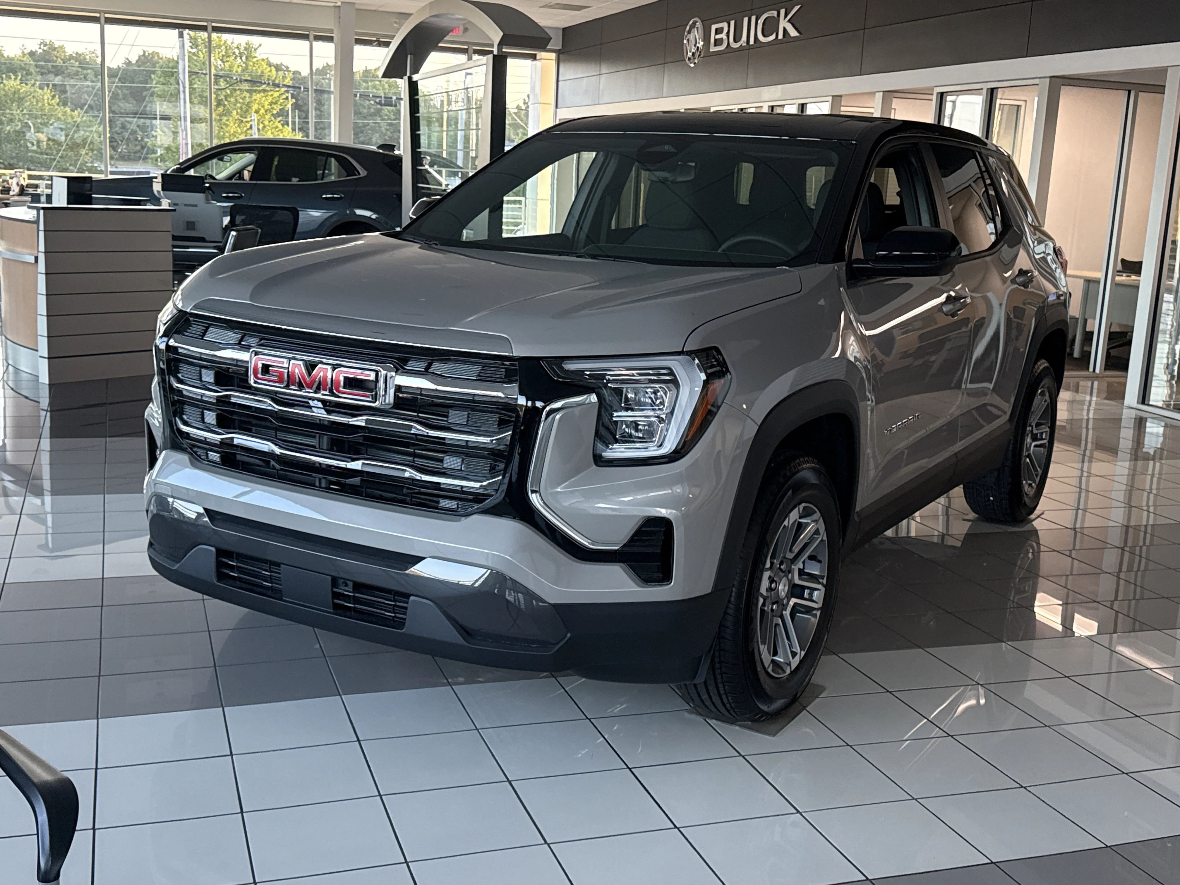 New 2027 Riverstone Metallic GMC AWD Elevation image 12
