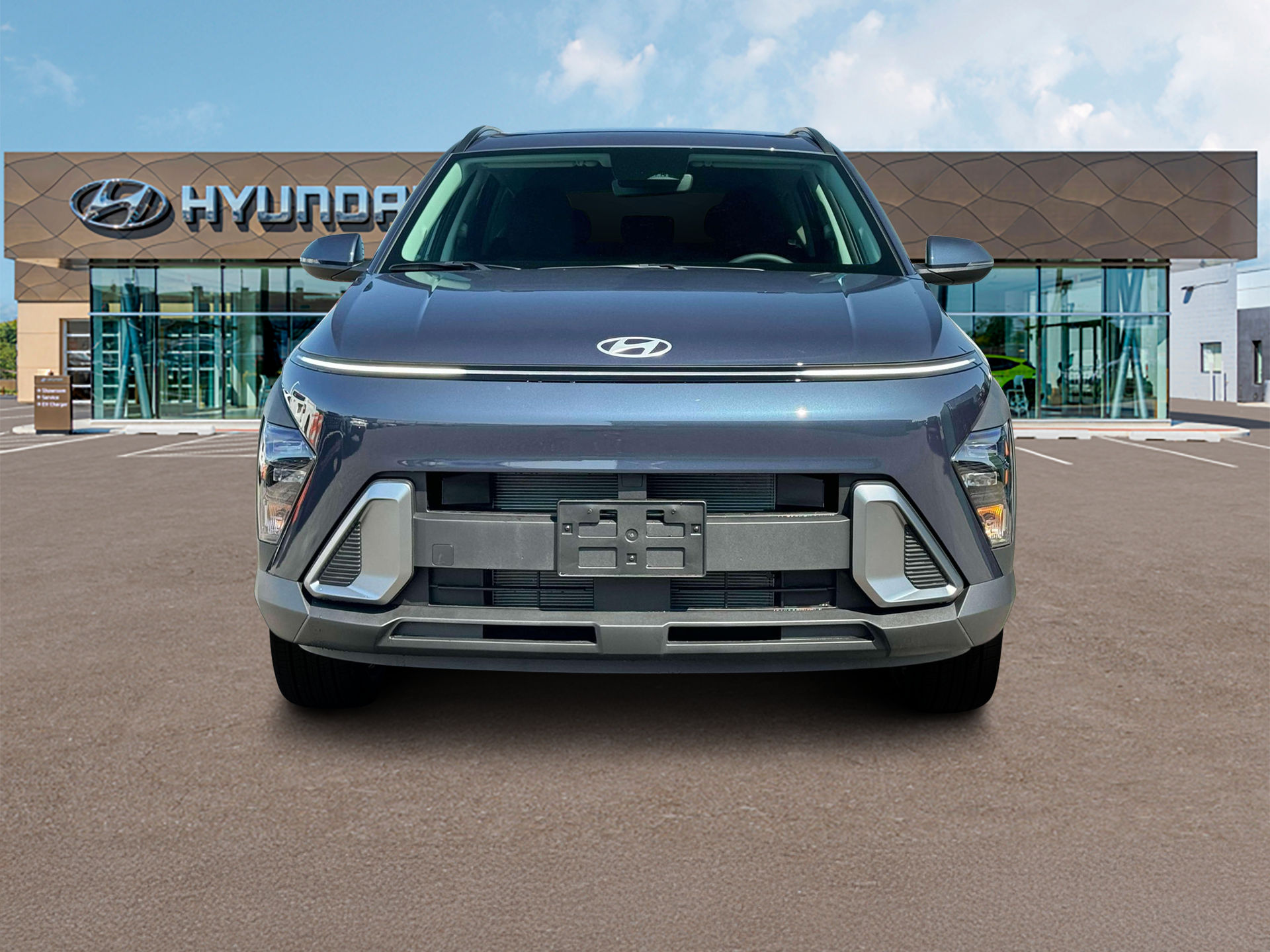 New 2025 Blue Hyundai SEL AWD image 12