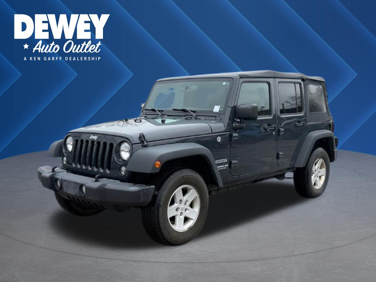 Used 2017 Rhino Clearcoat Jeep Sport image 1