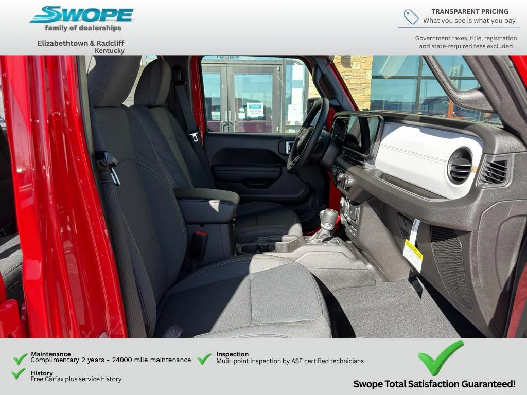 New 2026 Firecracker Red Clearcoat Jeep Sport image 9