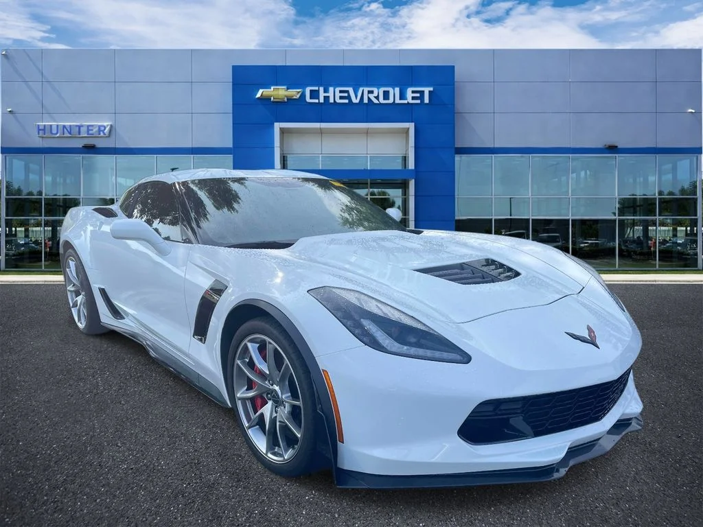Used 2015 Arctic White Chevrolet Z06 3LZ image 1