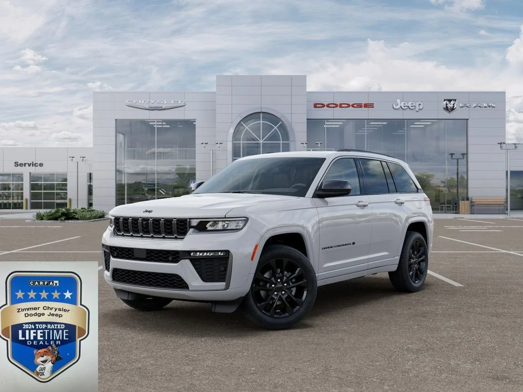 New 2026 Bright White Clear-Coat Exterior Paint Jeep Limited Reserve image 1