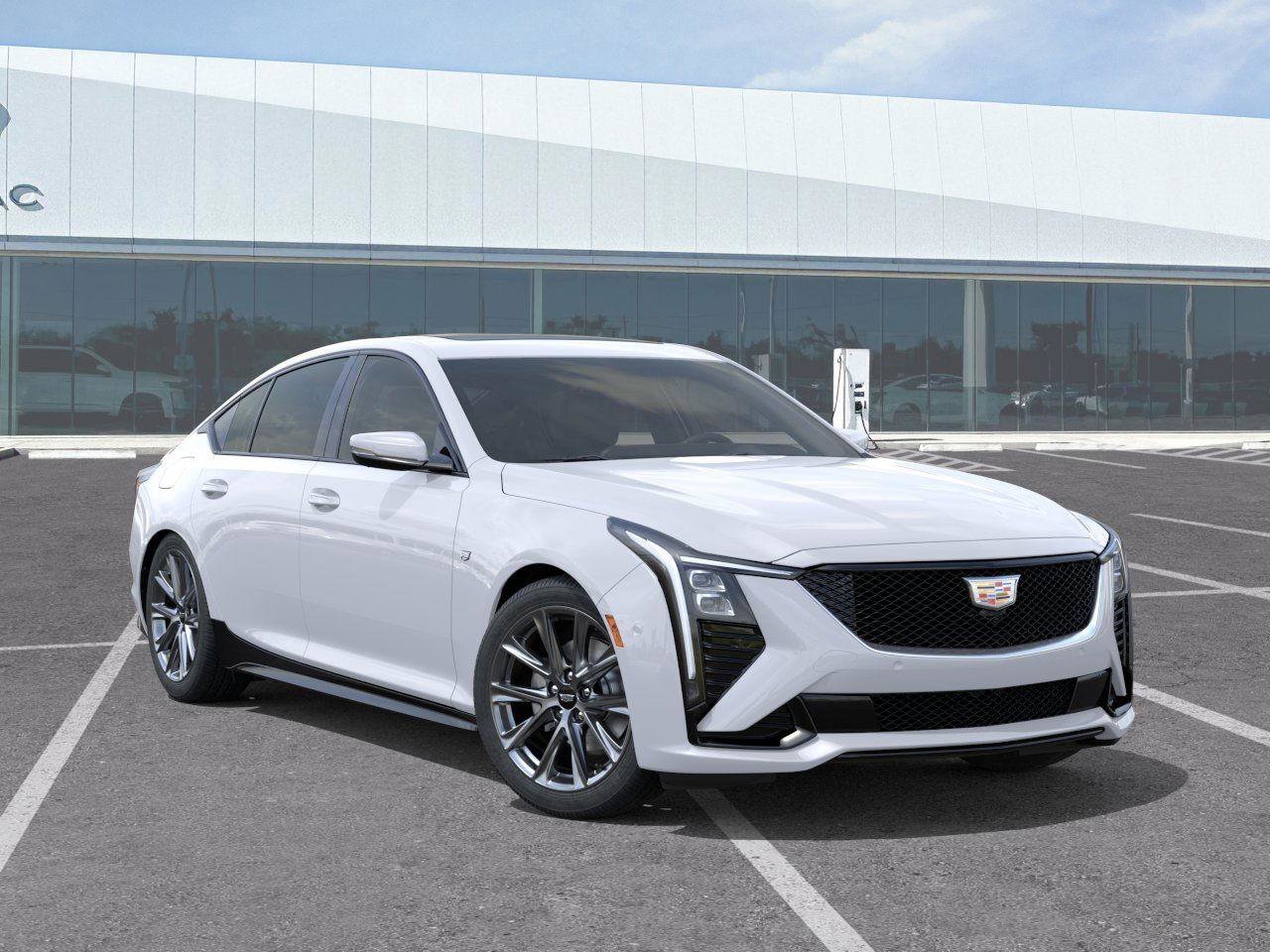New 2026 Vibrant White Tricoat Cadillac Sport image 7