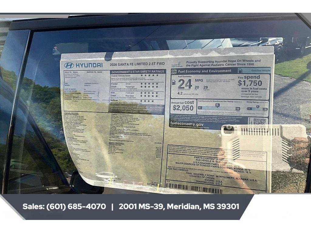 New 2026 ECOTRONIC GRAY Hyundai Limited FWD image 12