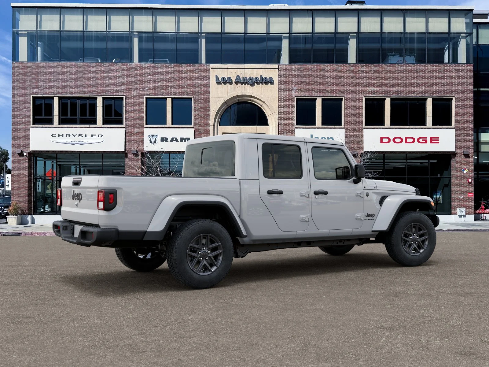 New 2026 Bright White Clear-Coat Exterior Paint Jeep Sport S image 30
