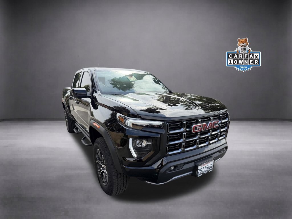 Used 2025 Black GMC AT4 image 1