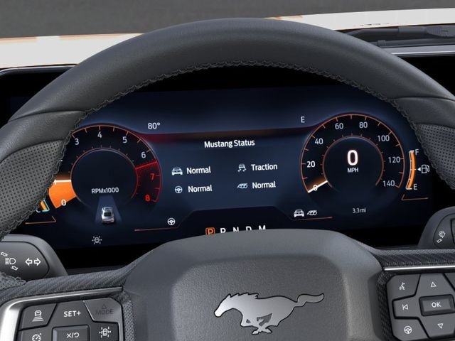 New 2026 Orange Fury Metallic Tri-coat Ford EcoBoost® Premium Convertible image 13