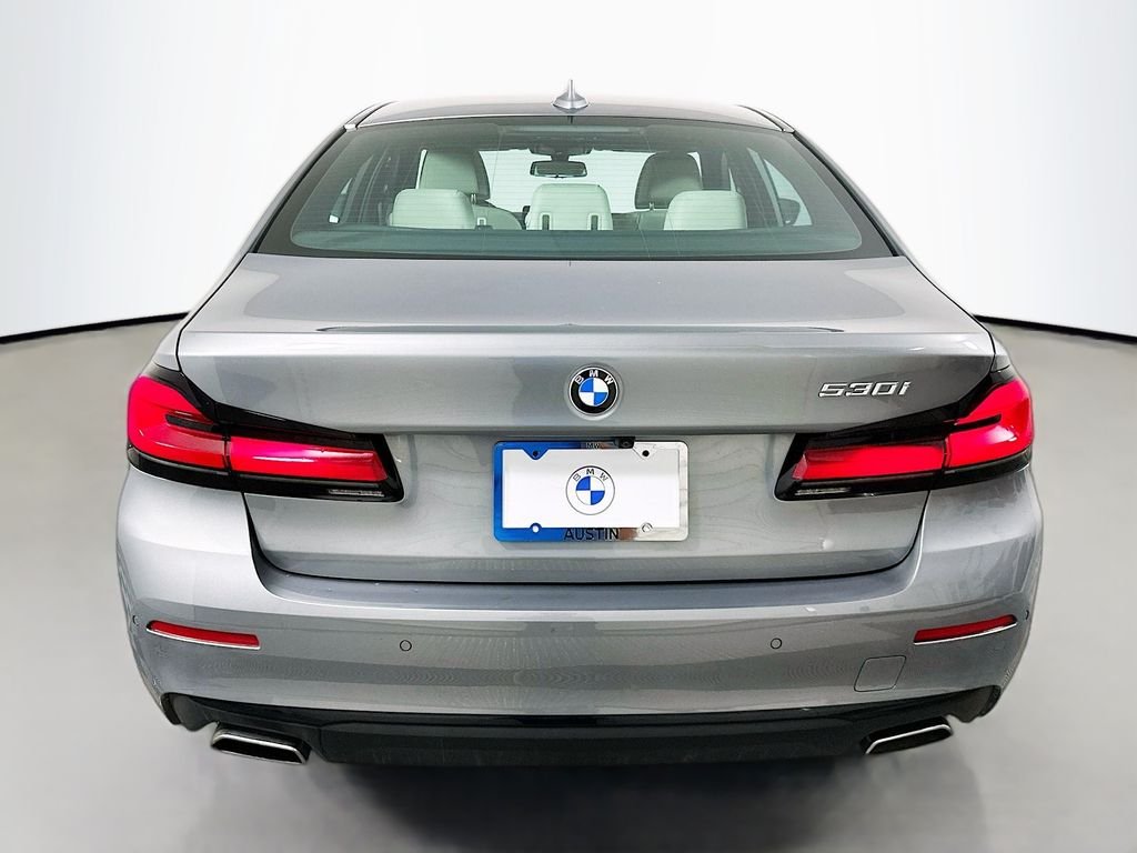 Certified Used 2023 Skyscraper Grey Metallic BMW 530i image 6