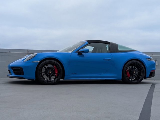Used 2022 Shark Blue Porsche 4 GTS image 2