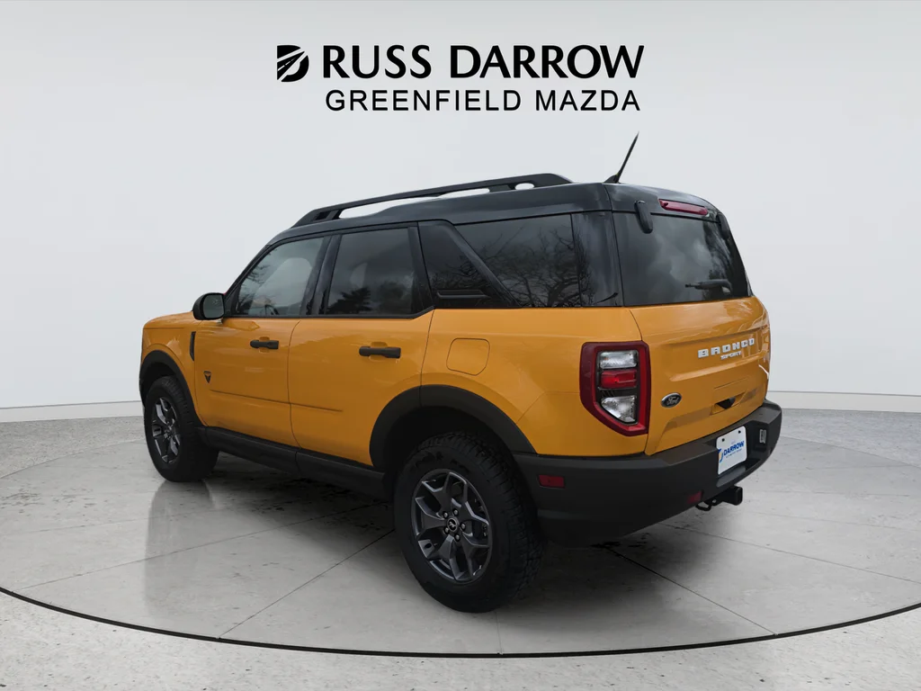 Used 2023 Orange Ford Badlands image 3