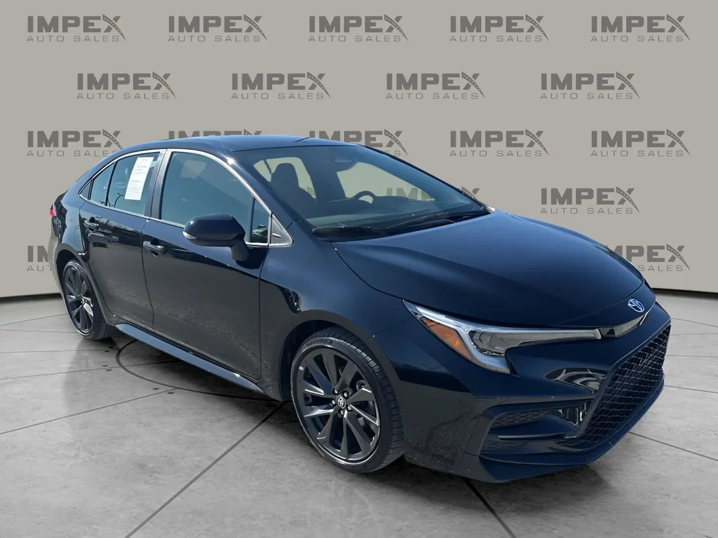 Used 2025 Black Toyota SE image 7