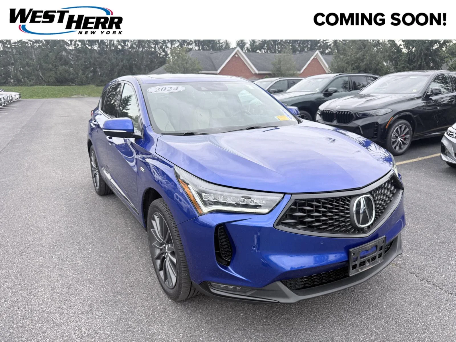 Used 2024 Apex Blue Pearl Acura SH-AWD w/Advance w/A-SPEC image 1