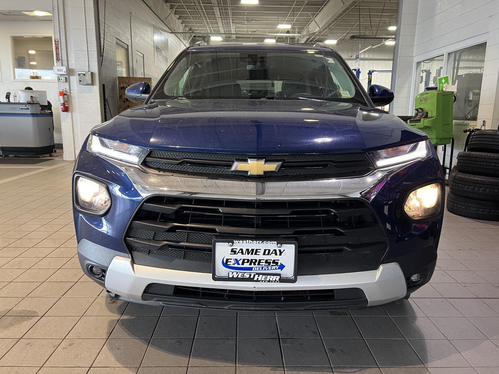Used 2022 Blue Glow Metallic Chevrolet LT image 2