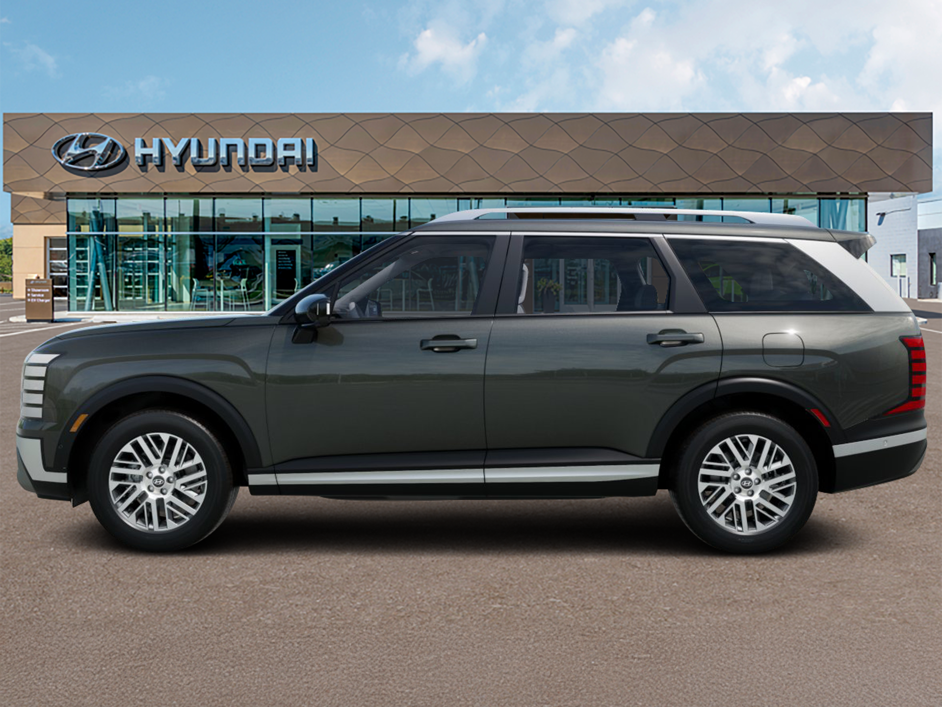 New 2026 Green Hyundai SEL Premium FWD image 3