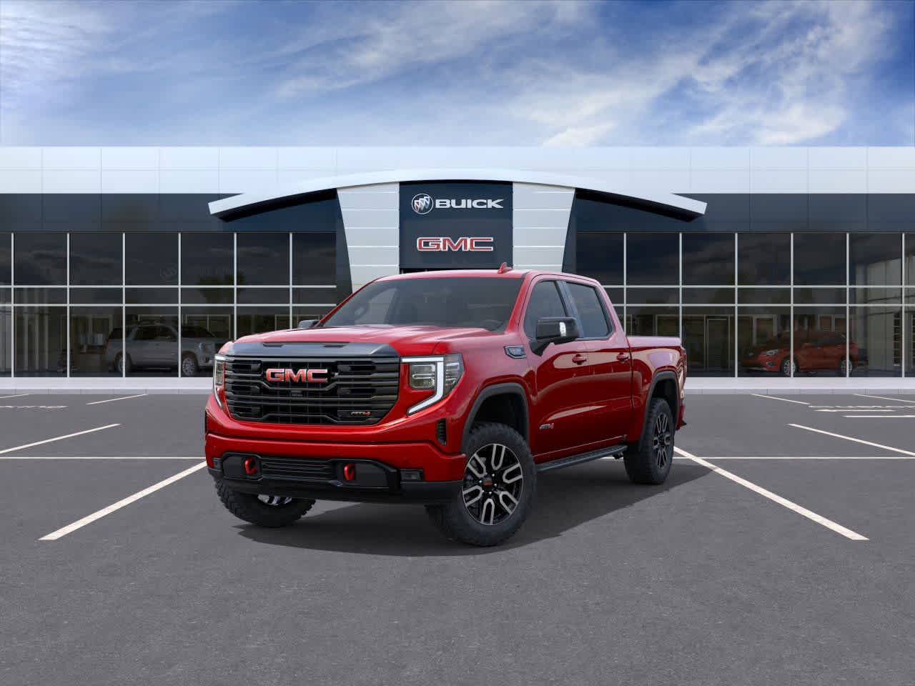 New 2026 Volcanic Red Tintcoat GMC AT4 image 8