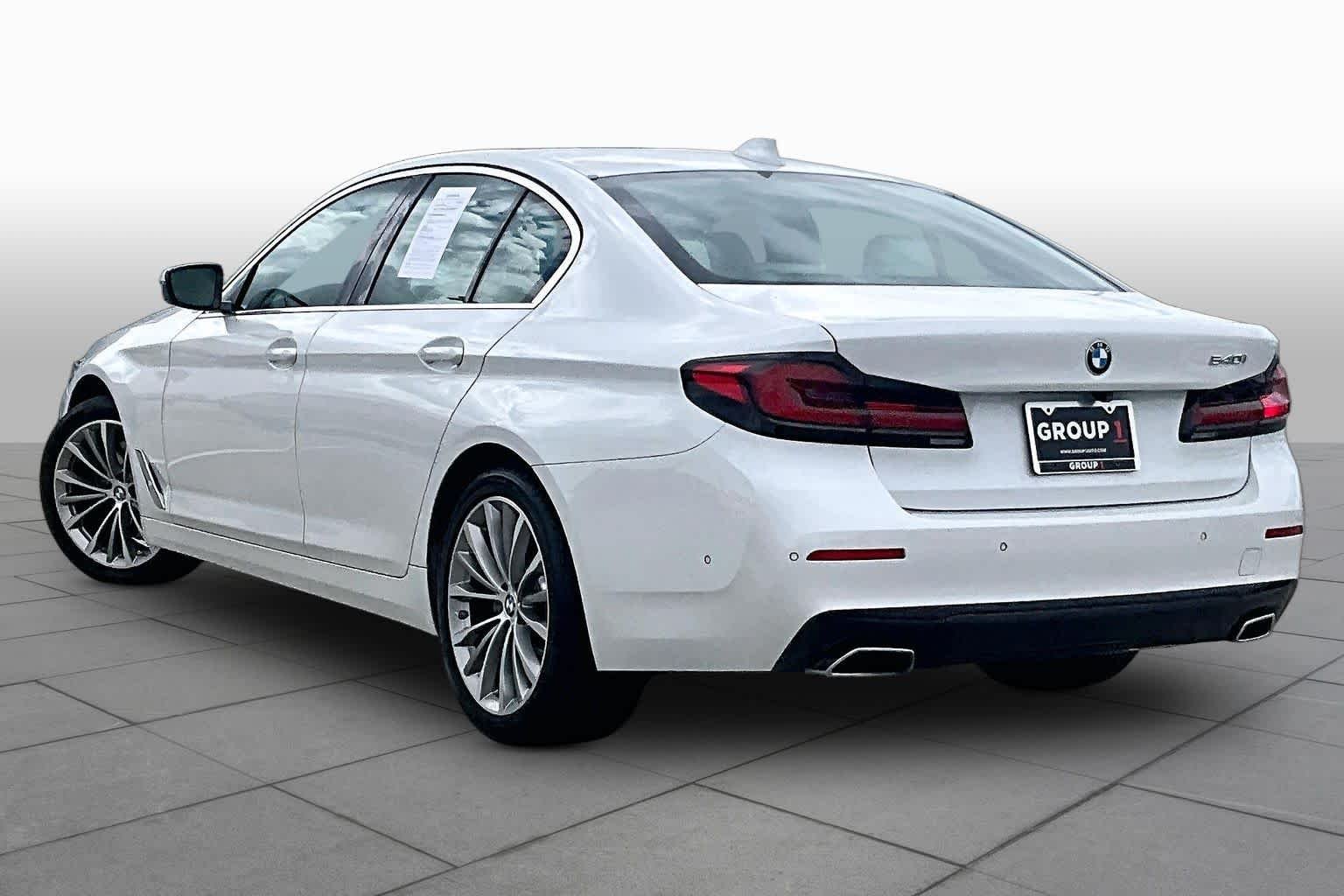 Used 2021 Mineral White Metallic BMW 540i image 11