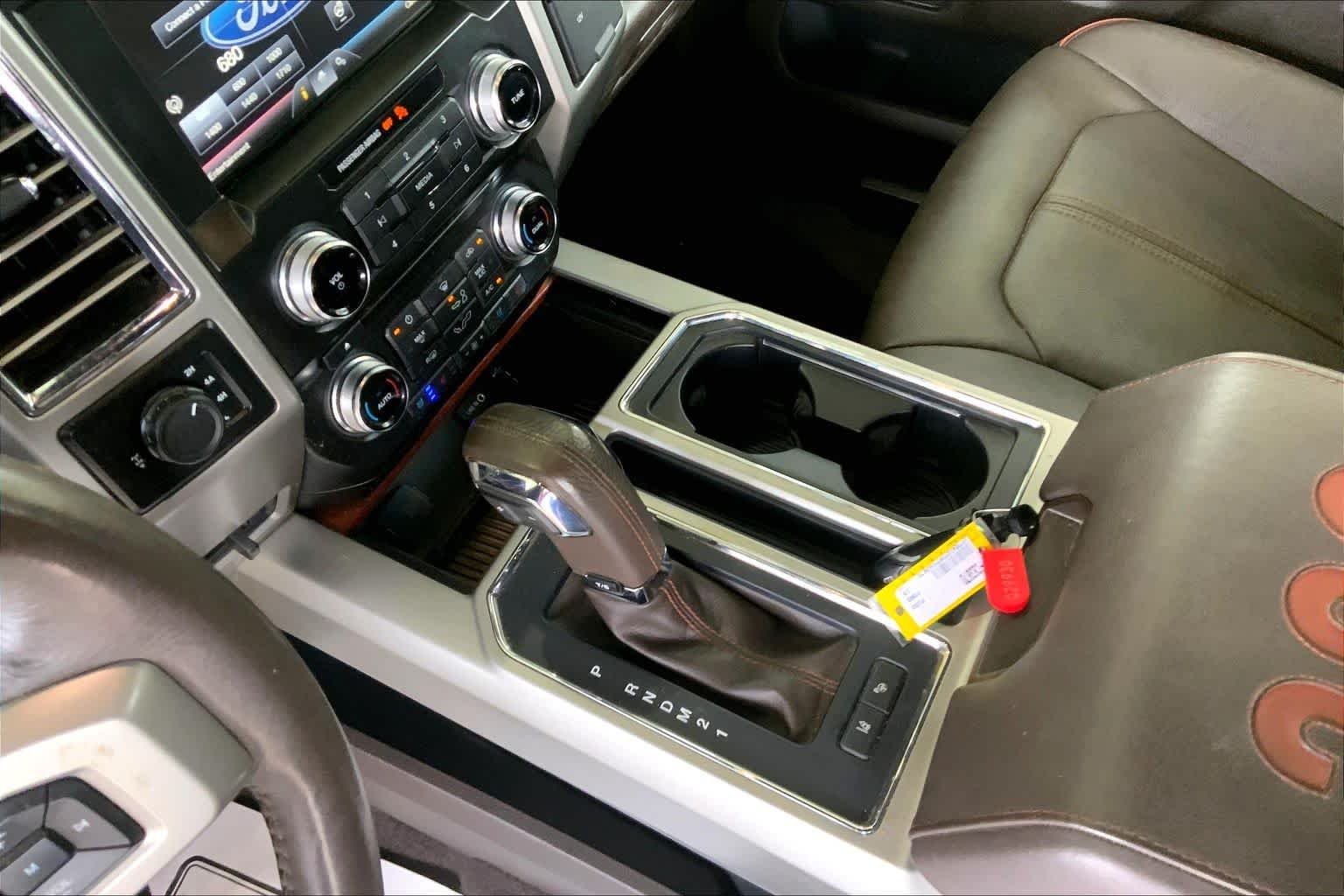 Used 2015 Tuxedo Black Metallic/Caribou Metallic Ford King Ranch image 17
