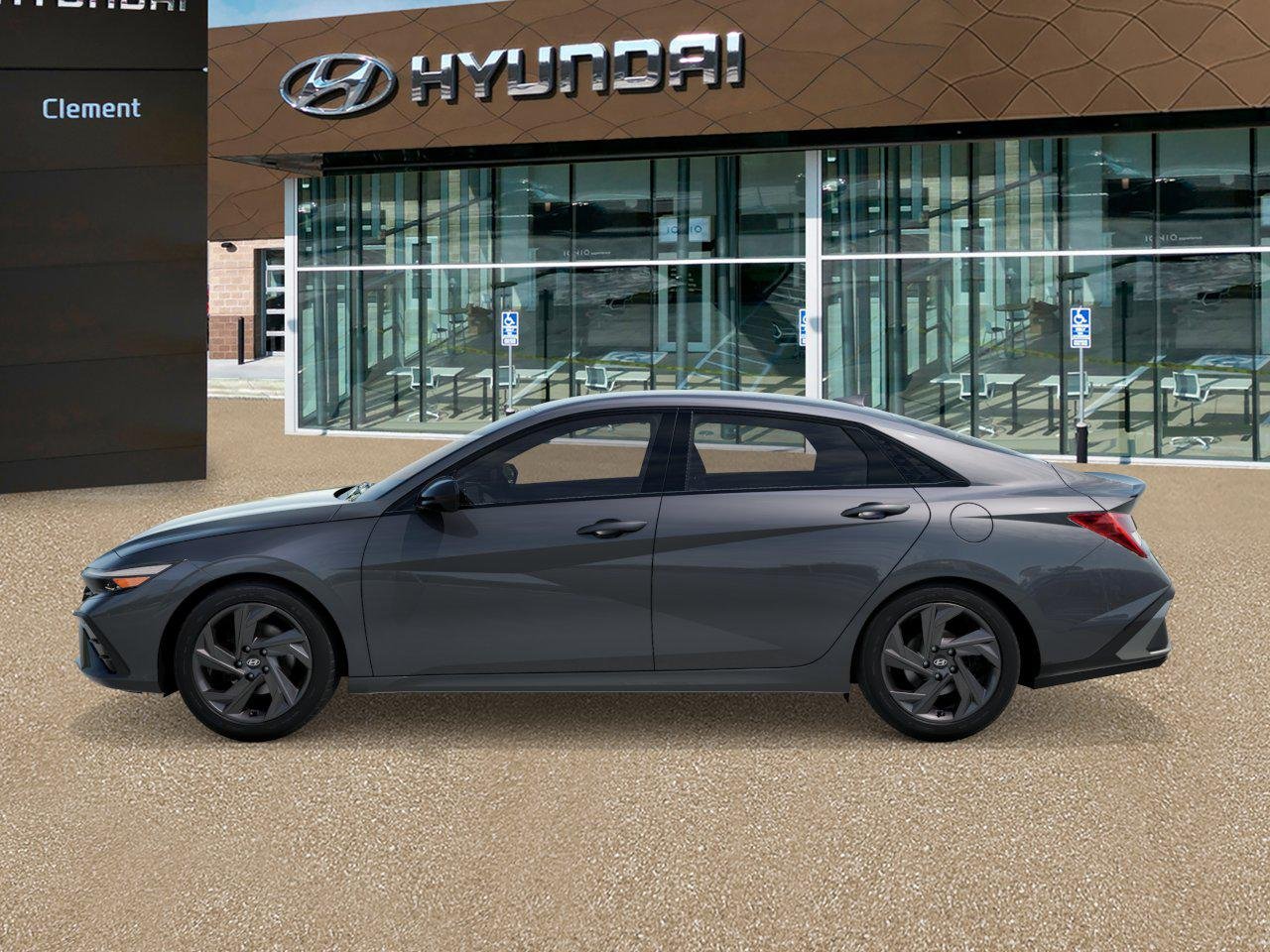 New 2026 Ecotronic Gray Hyundai SEL Sport image 3