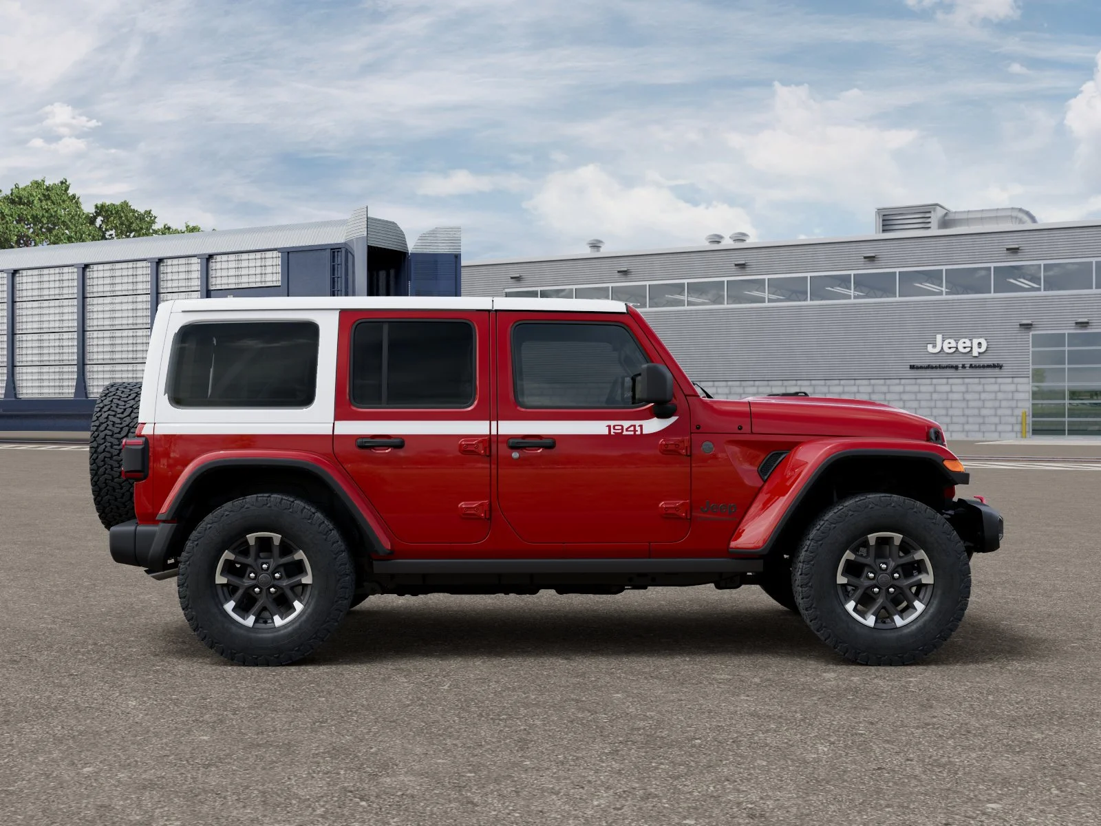 New 2026 Firecracker Red Clear-Coat Exterior Paint Jeep Rubicon image 12