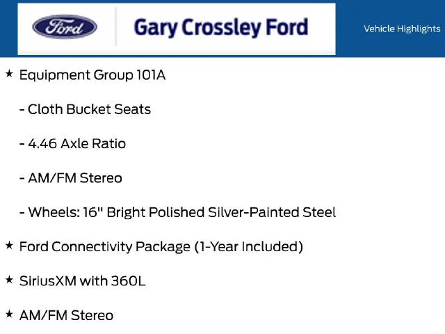 New 2026 Shadow Black Ford Base image 6