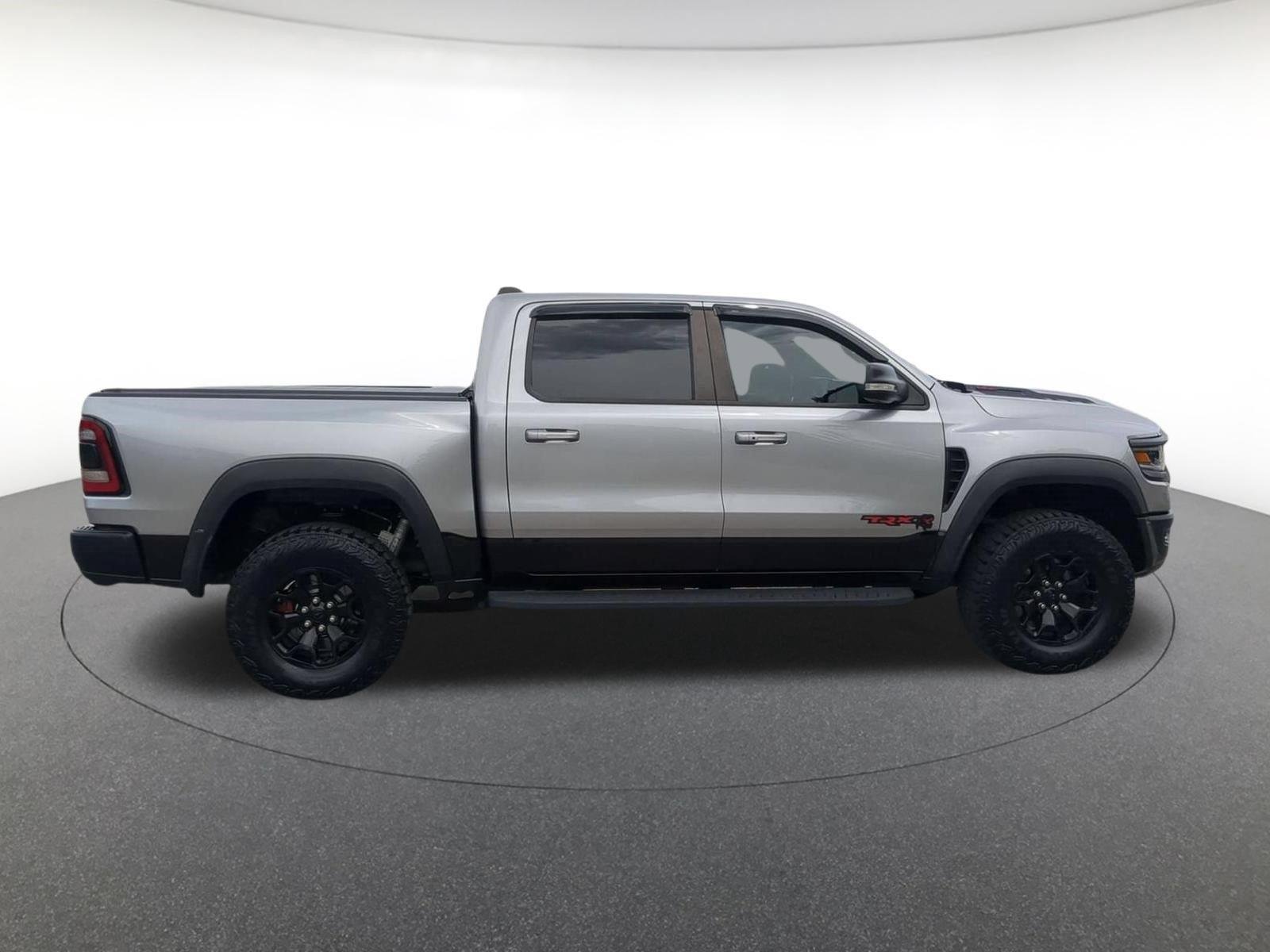 Used 2021 Billet Silver Metallic Clearcoat Ram TRX image 3
