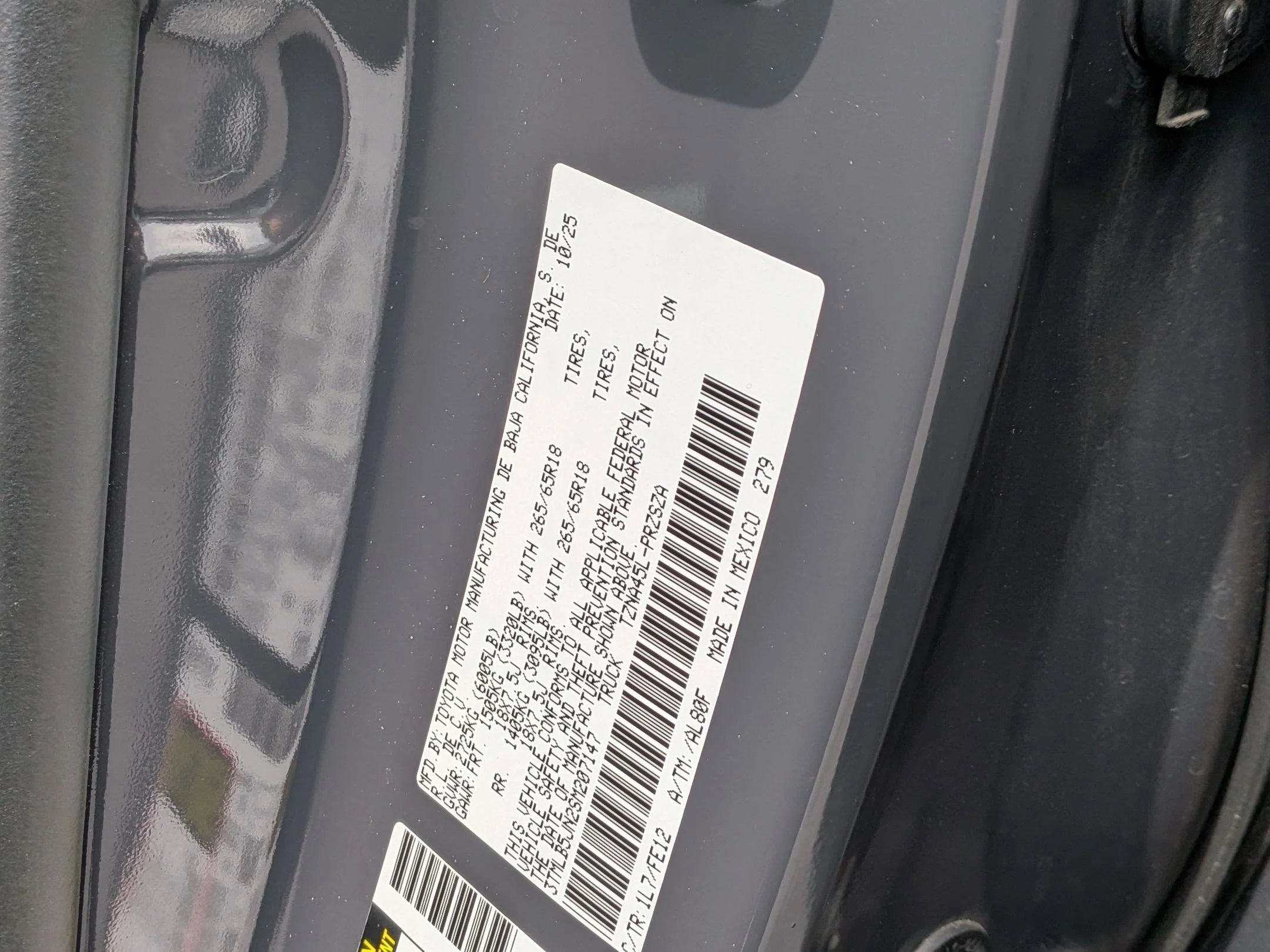 Used 2025 Black Toyota TRD Sport image 30
