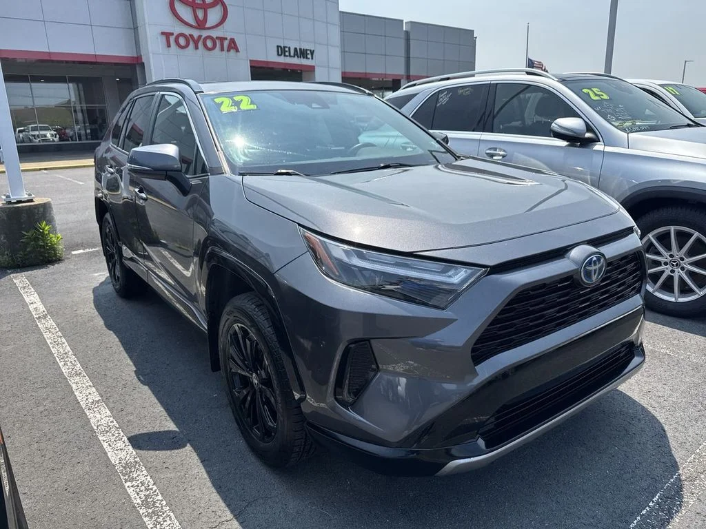 Used 2022 Gray Toyota SE image 1