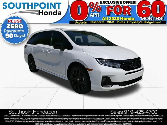 2026 Honda Odyssey Sport-L