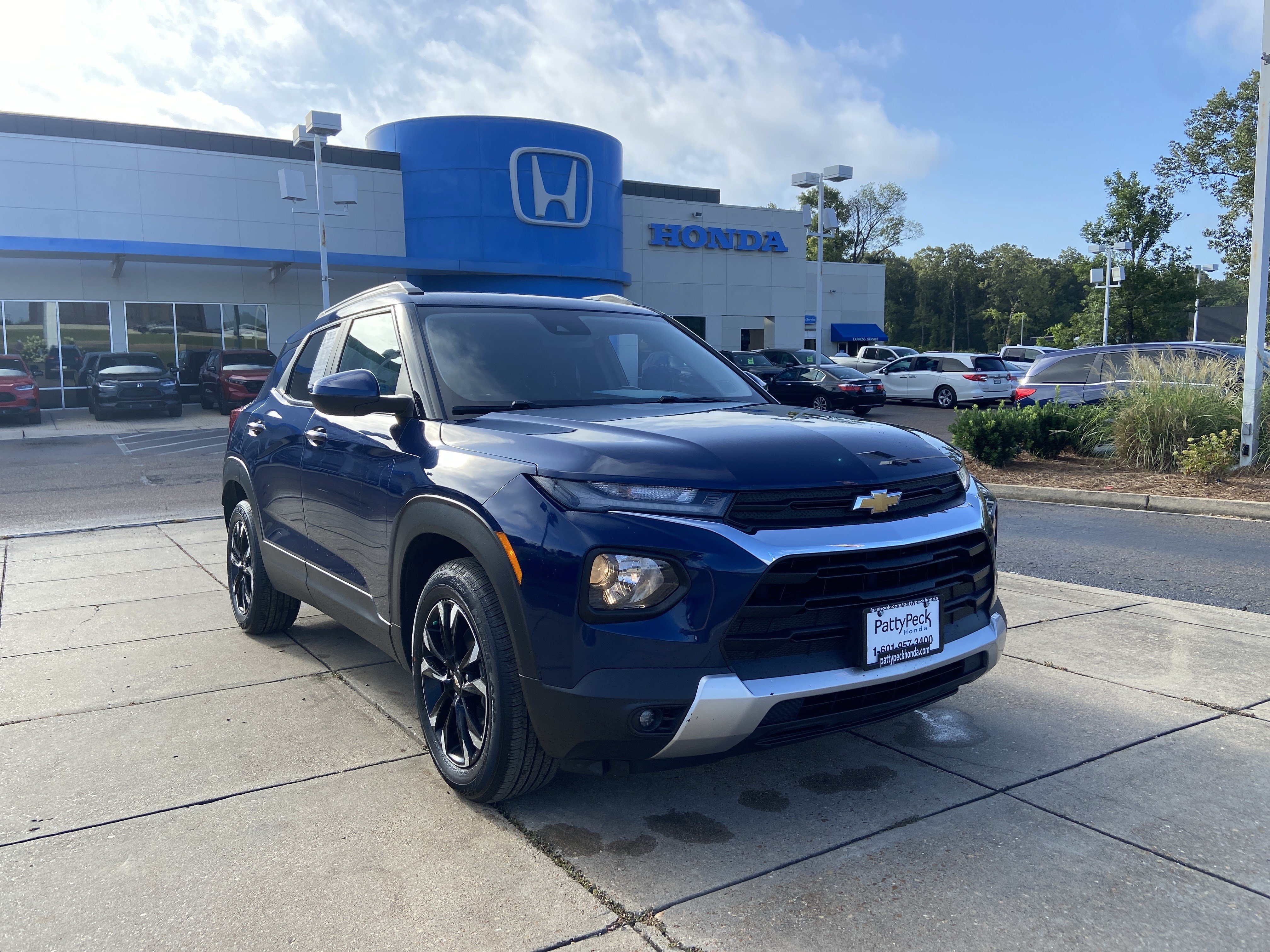 Used 2023 Blue Glow Metallic Chevrolet LT image 2