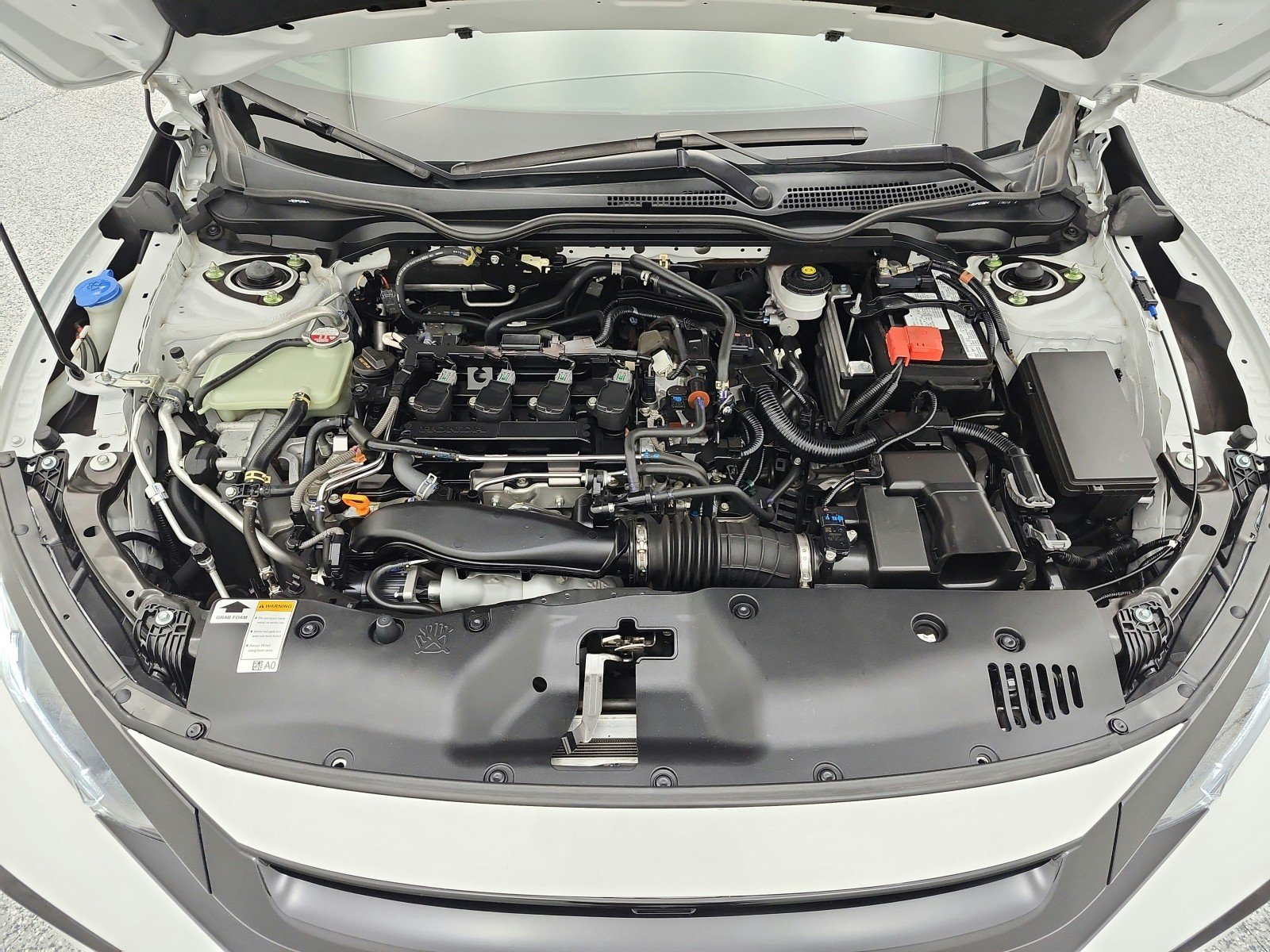 Used 2021 Platinum White Pearl Honda Sport CVT image 16