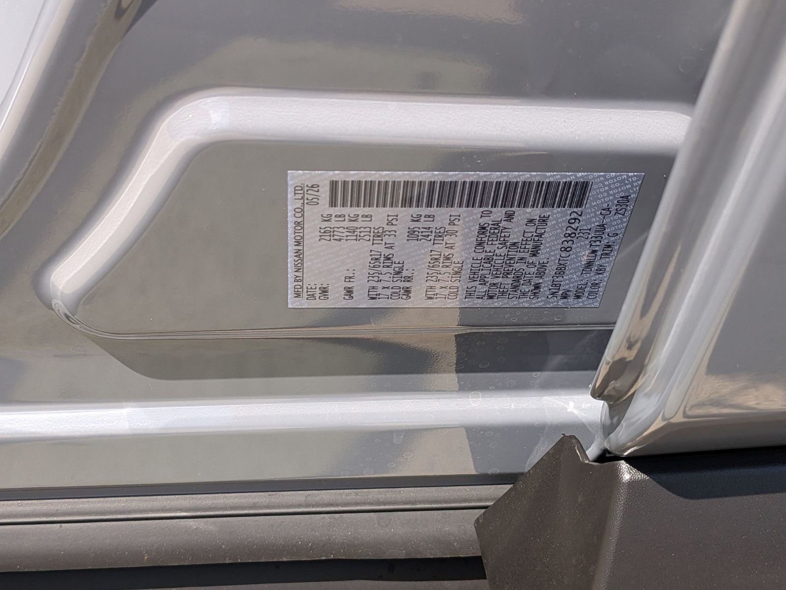 New 2026 Boulder Gray Pearl Nissan Rock Creek® image 19