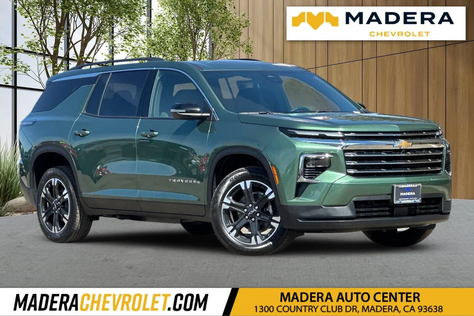 New 2027 Trillium Green Metallic Chevrolet LT image 1