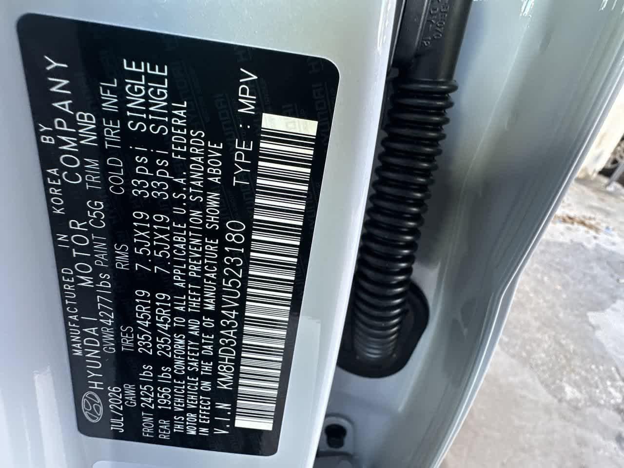 New 2027 Cyber Gray Metallic Hyundai SEL Premium FWD image 58