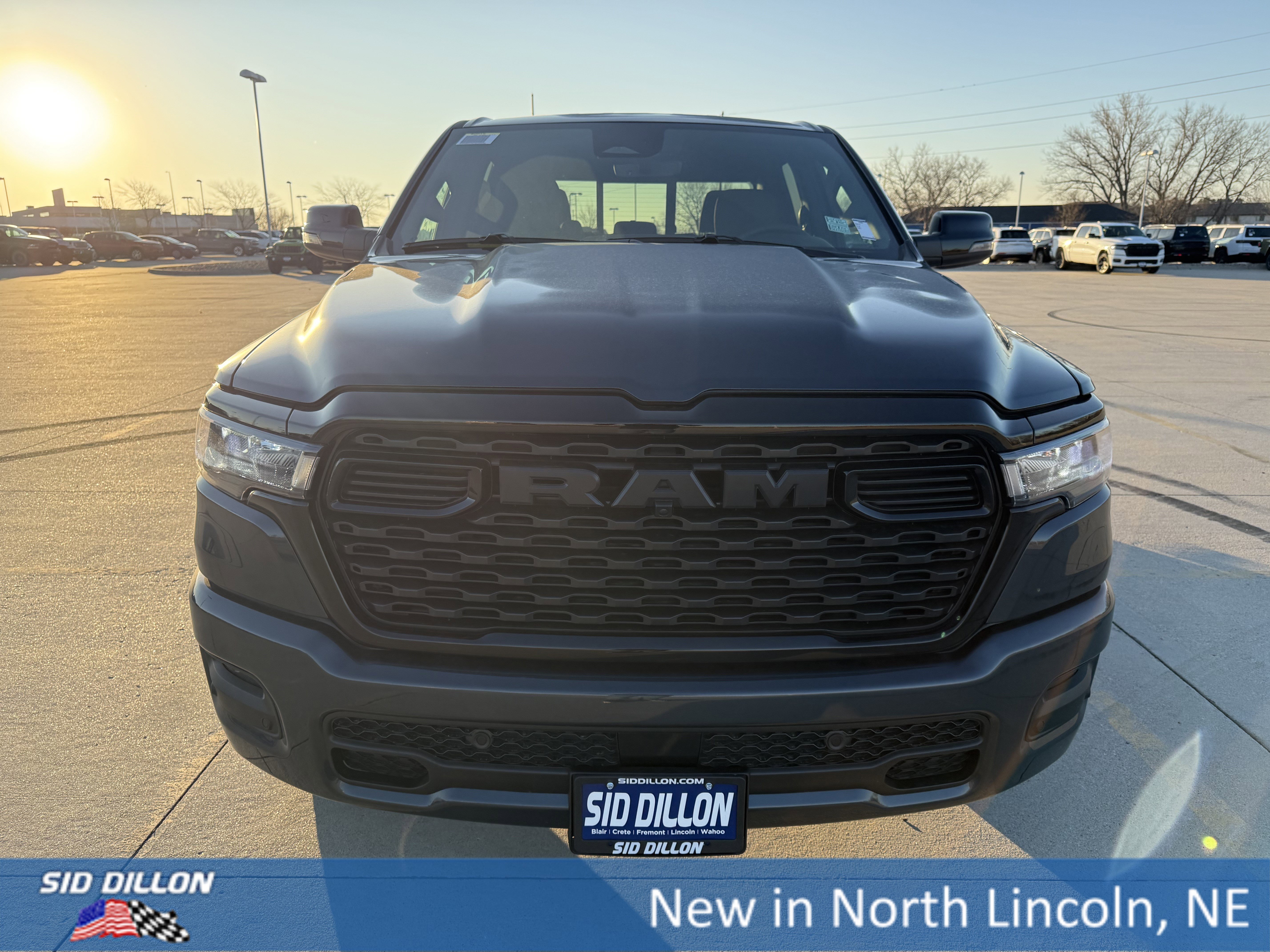 New 2026 Forged Blue Metallic Exterior Paint RAM Big Horn image 3