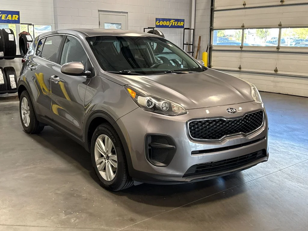 Used 2018 Silver Kia LX image 3