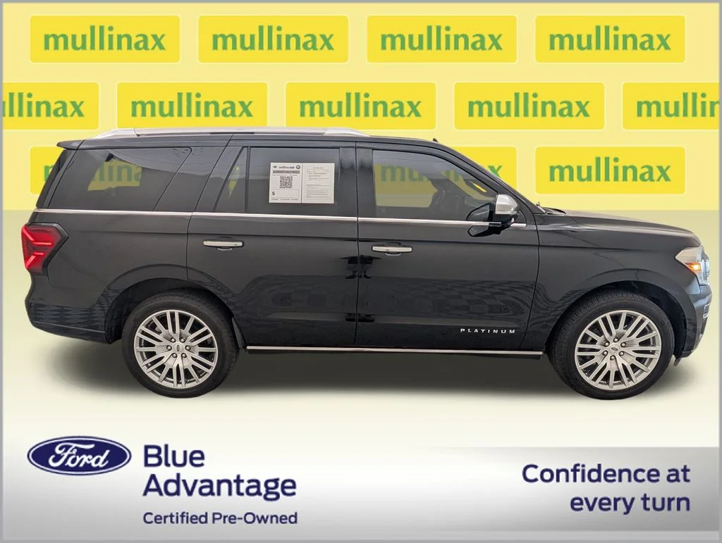 Certified Used 2023 Black Ford Platinum image 2