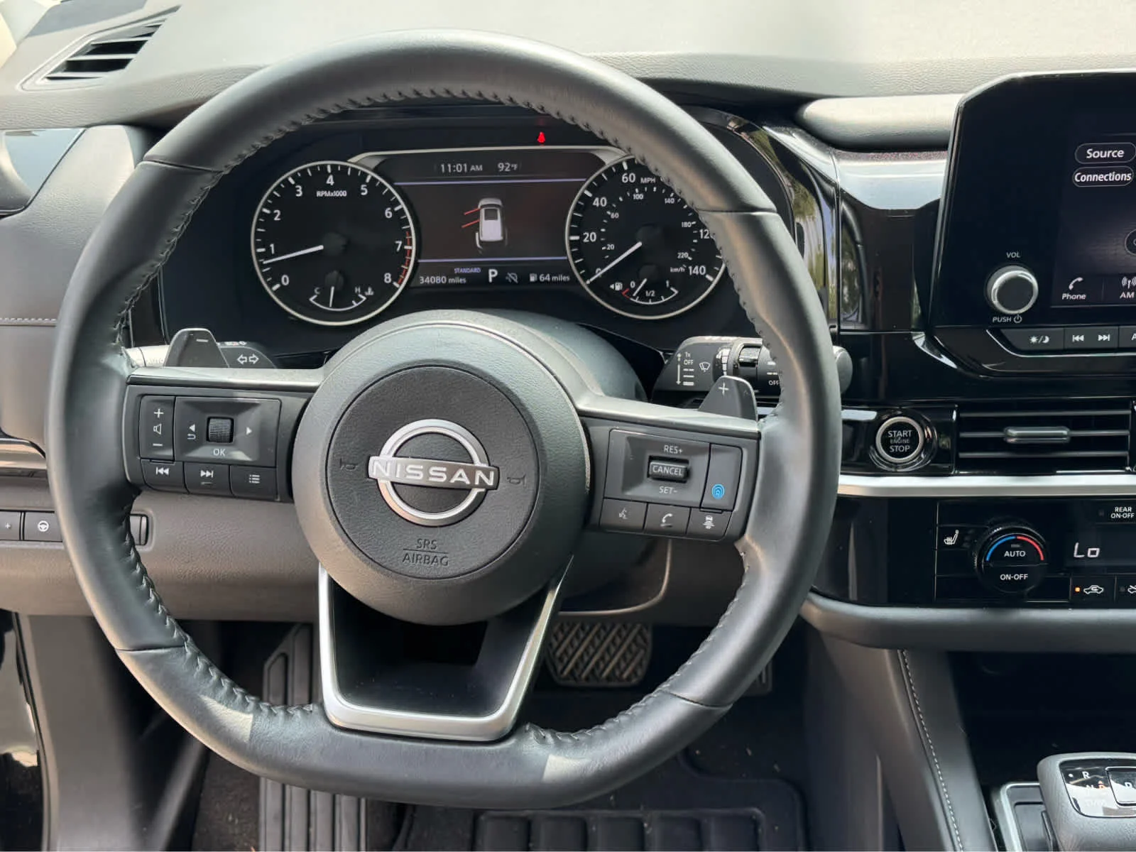 Used 2024 Super Black Nissan SV image 22