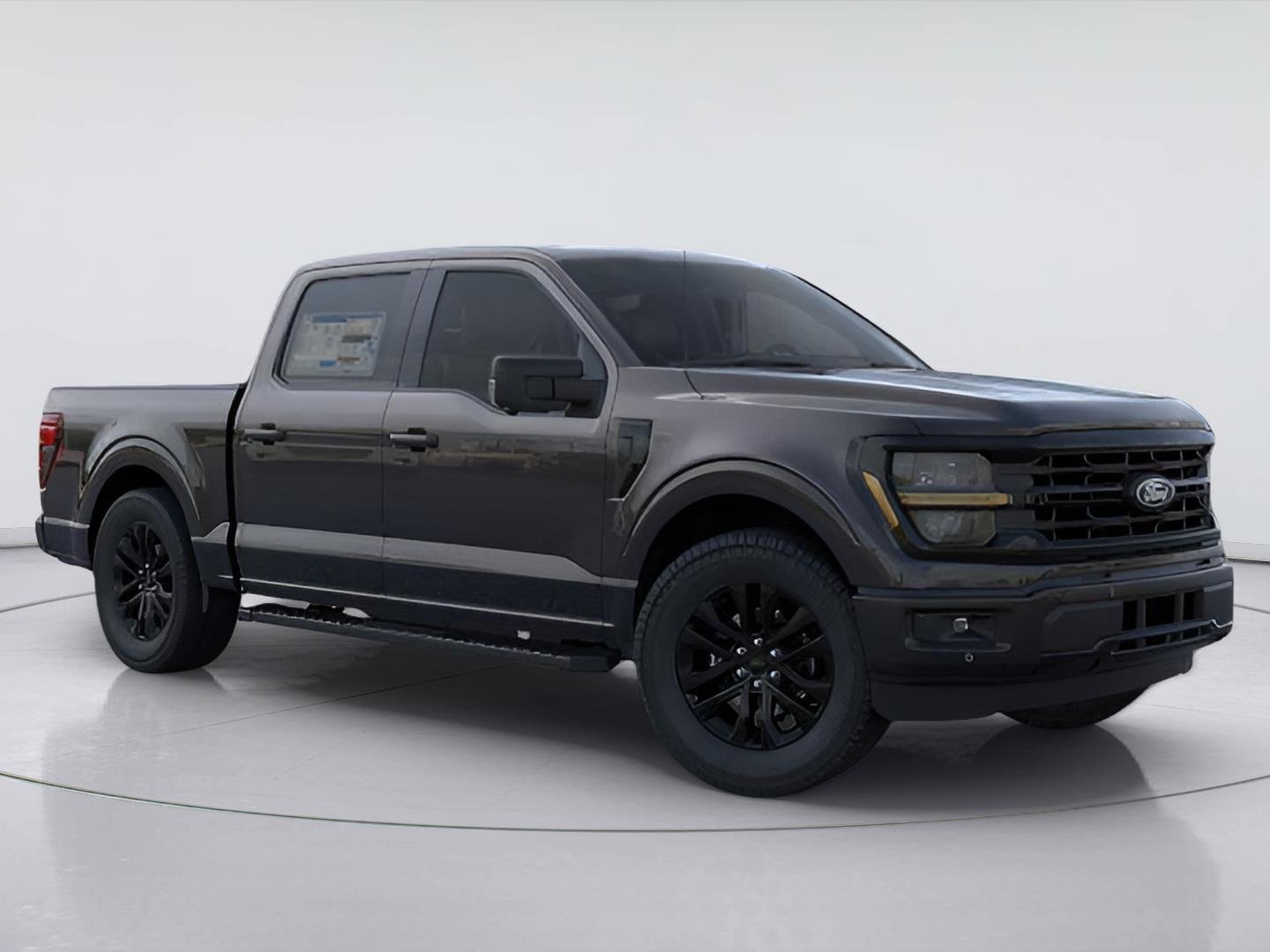 New 2026 Agate Black Metallic Ford XLT image 7