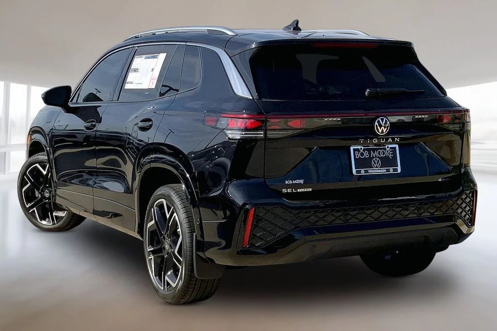 New 2026 Deep Black Pearl Volkswagen SEL R-Line Turbo image 3